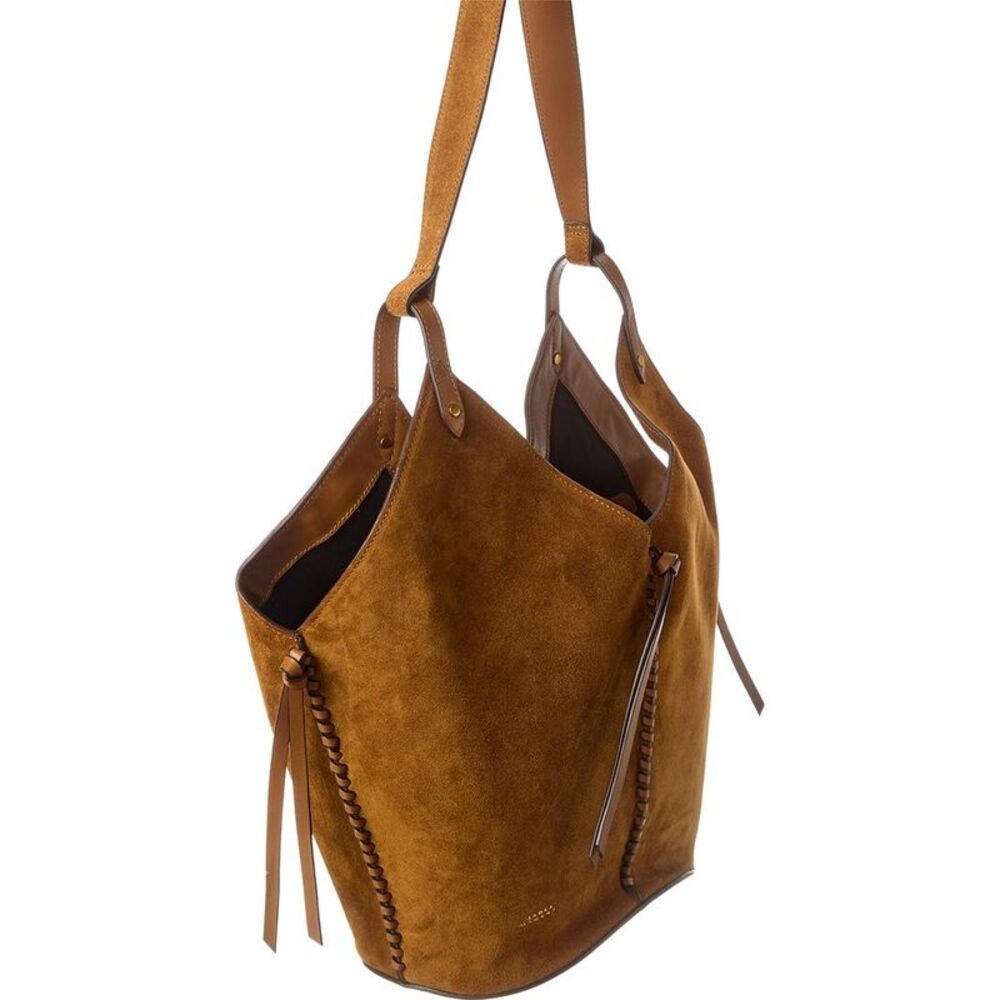 Isabel Marant Tampa Suede Tote, Brown - Picture 3 of 5